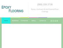 Tablet Screenshot of pbtpepoxyflooring.com